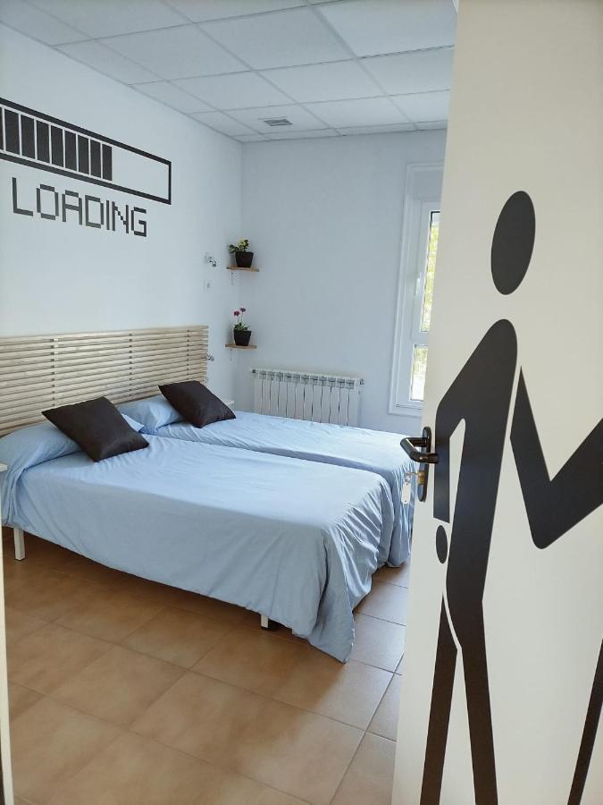 Albergue Espiritu Xacobeo O Pedrouzo Bagian luar foto