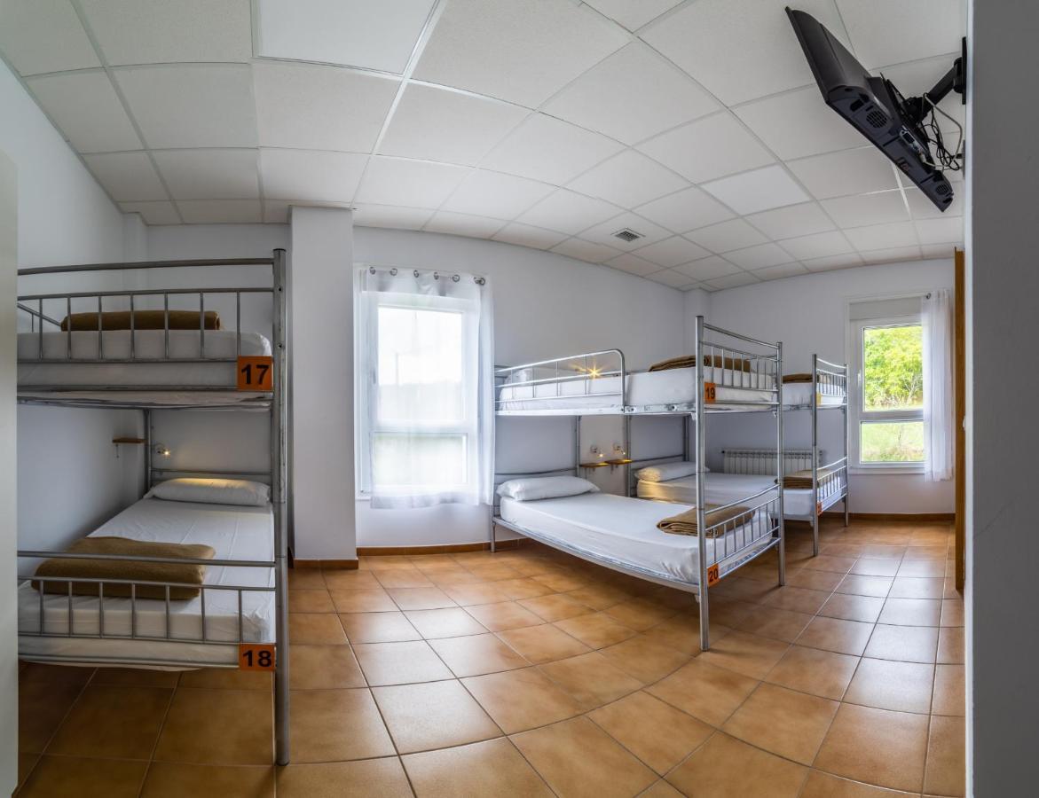 Albergue Espiritu Xacobeo O Pedrouzo Bagian luar foto