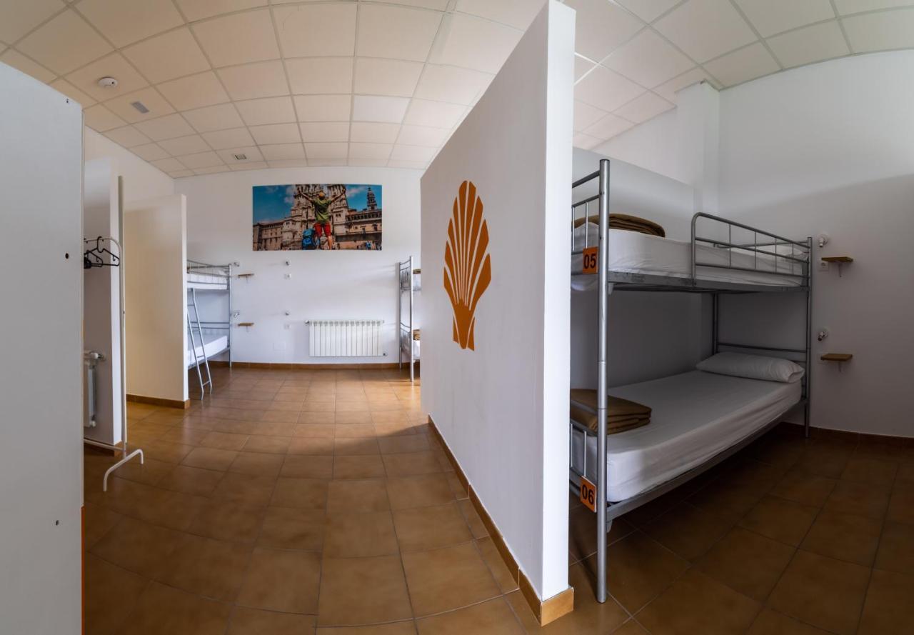 Albergue Espiritu Xacobeo O Pedrouzo Bagian luar foto