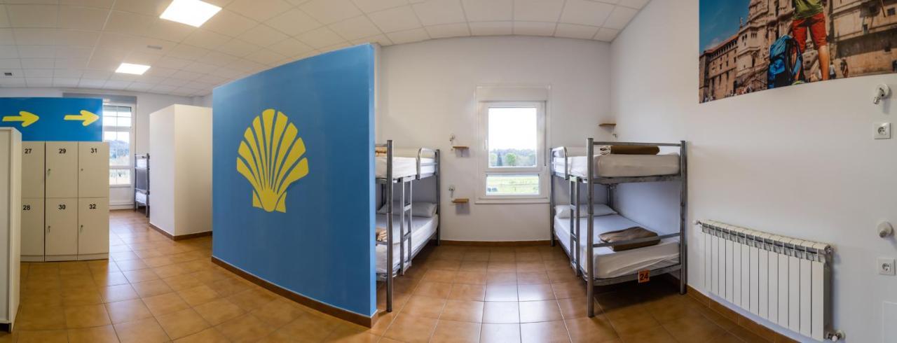 Albergue Espiritu Xacobeo O Pedrouzo Bagian luar foto