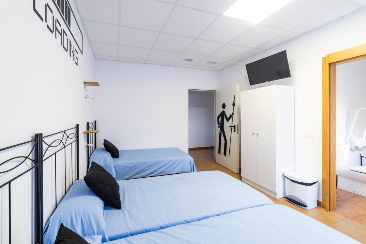 Albergue Espiritu Xacobeo O Pedrouzo Bagian luar foto