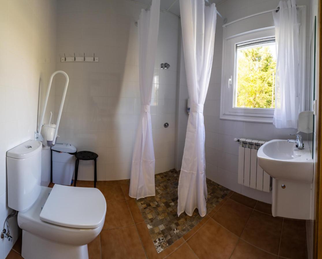 Albergue Espiritu Xacobeo O Pedrouzo Bagian luar foto
