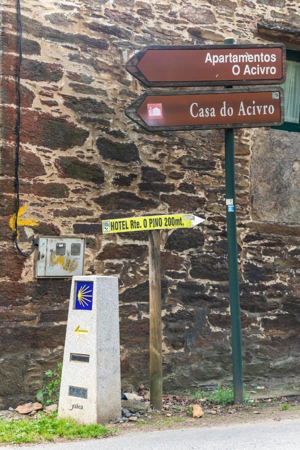 Albergue Espiritu Xacobeo O Pedrouzo Bagian luar foto
