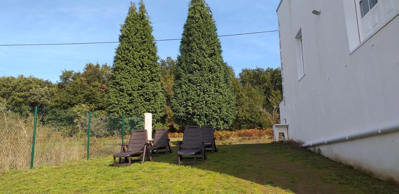 Albergue Espiritu Xacobeo O Pedrouzo Bagian luar foto