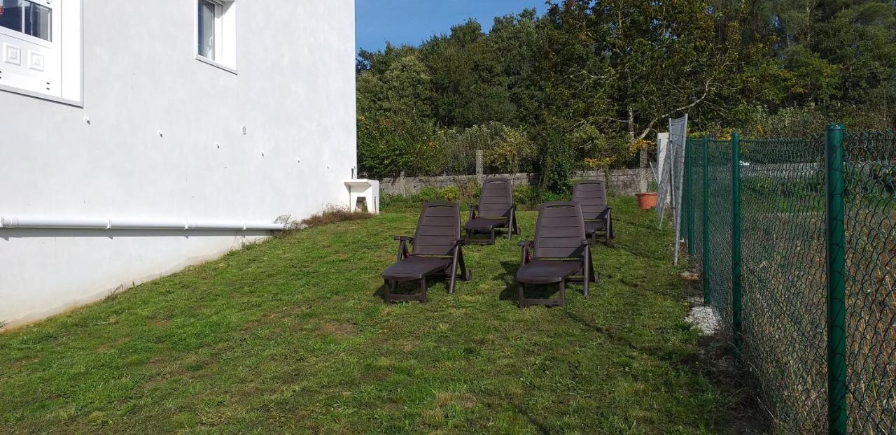 Albergue Espiritu Xacobeo O Pedrouzo Bagian luar foto